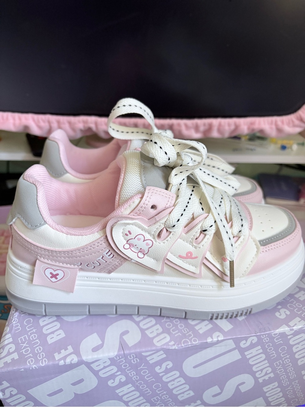 Bunny sneakers Adult women’s shoes